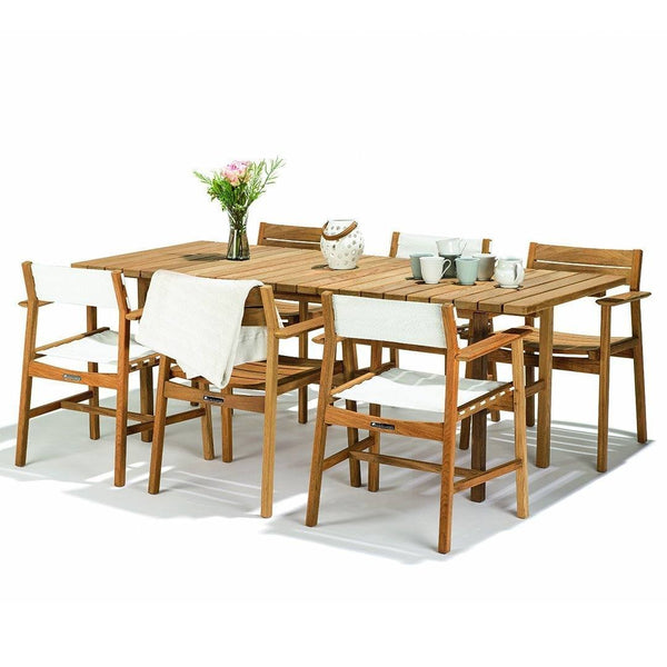 Skargaarden Djuro Armchair - Teak & Fabric Teak 