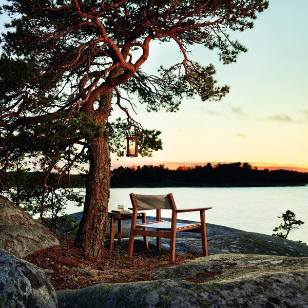 Skargaarden Djuro Armchair - Teak & Fabric Teak 