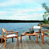 Skargaarden Djuro Armchair - Teak & Fabric 