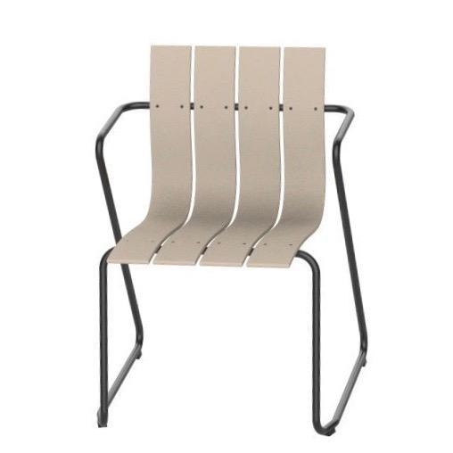 Mater Ocean Dining Chair Black 
