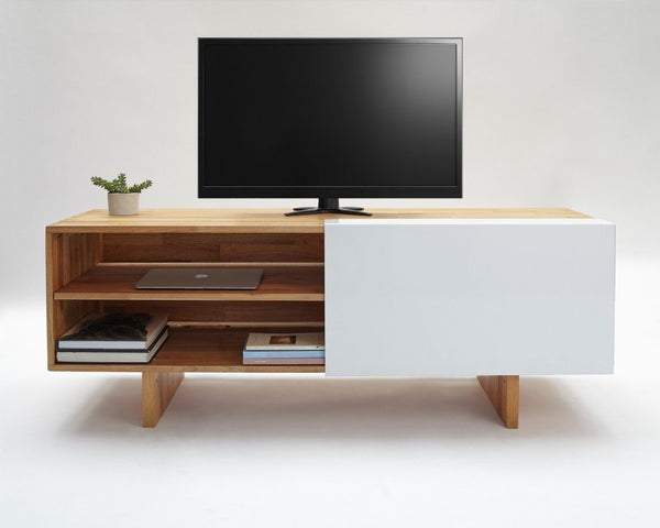 Mash Studios LAX Entertainment Shelf White Aluminum 
