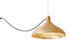 Pablo Swell Single String Pendant - Wide Brass / Brass 
