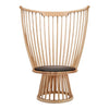 Tom Dixon Fan Lounge Chair Natural Ash 