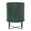 Ferm Living Bau Pot - Large Dark Green 