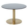 Tom Dixon Flash Coffee Table - Circle Brass 