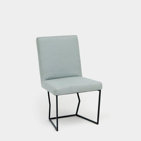 Artless C2 Dining Chair Hopsack Linen Matte Black 