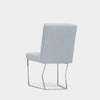 Artless C2 Dining Chair Foam Linen Chrome 