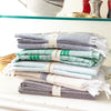 Sir Madam Found Cotton Towels - Blue & Forest Set of 2