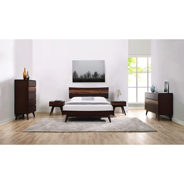 Greenington Azara Platform Bed Caramelized Queen 