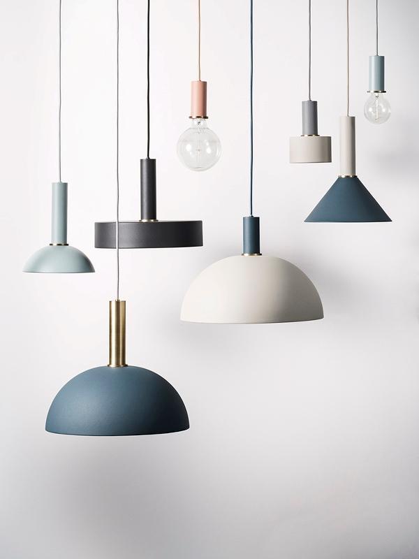 Ferm Living Socket Pendant Low Brass 