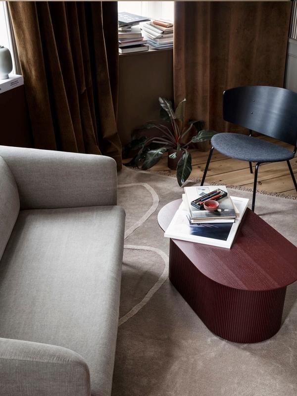 Ferm Living Herman Lounge Chair Natural Oak 
