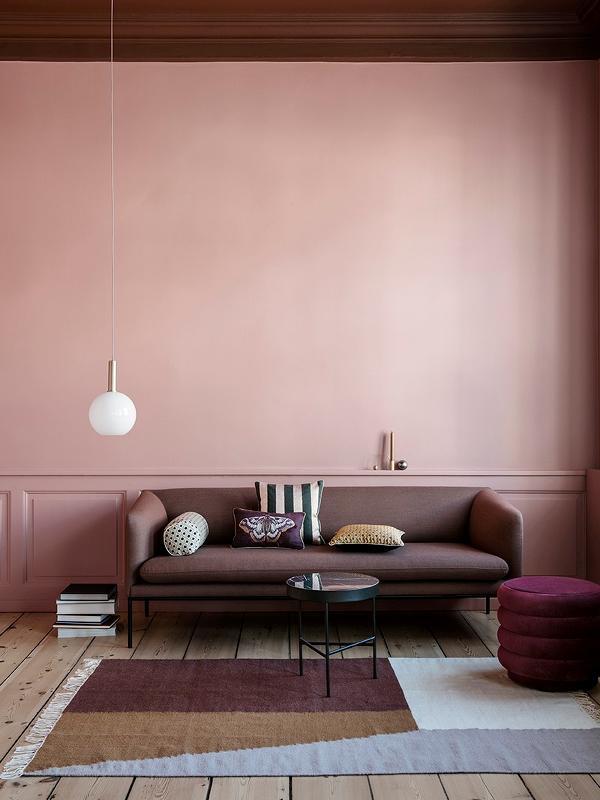 Ferm Living Kelim Rug - Borders Large 