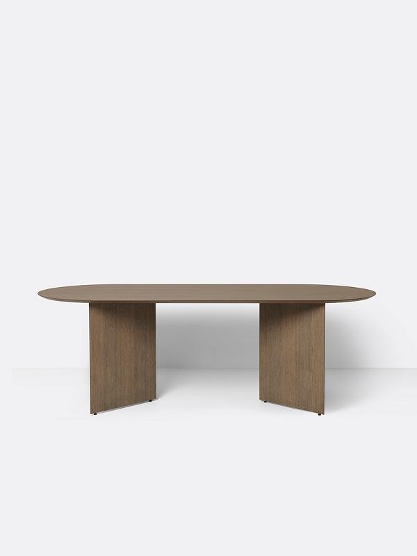 Ferm Living Mingle Table Legs - Veneer | W68 Dark Veneer 