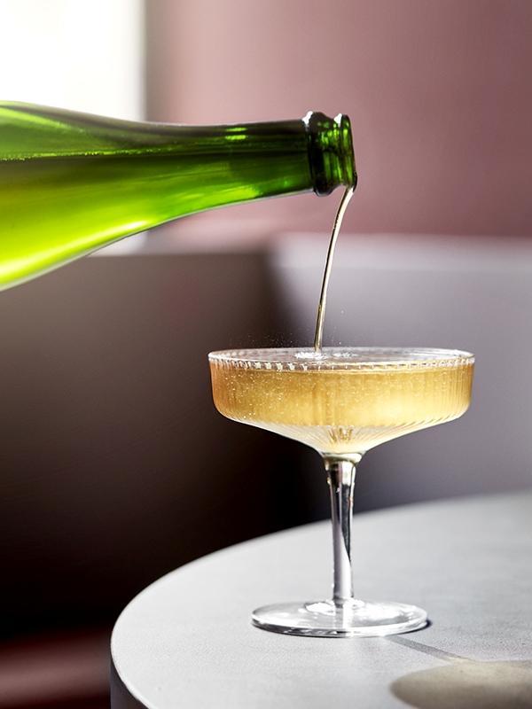 Ferm Living Ripple Champagne Saucers 