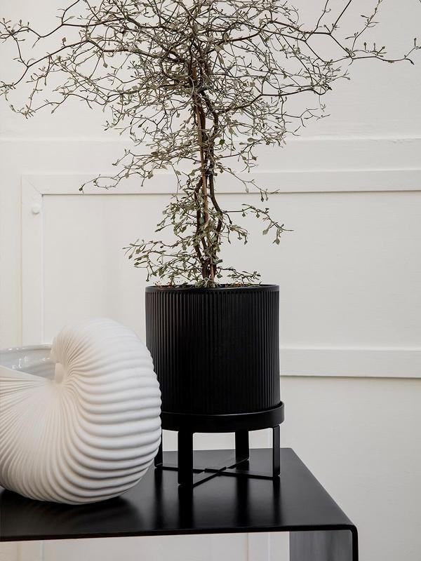 Ferm Living Bau Pot - Small Dark Green 