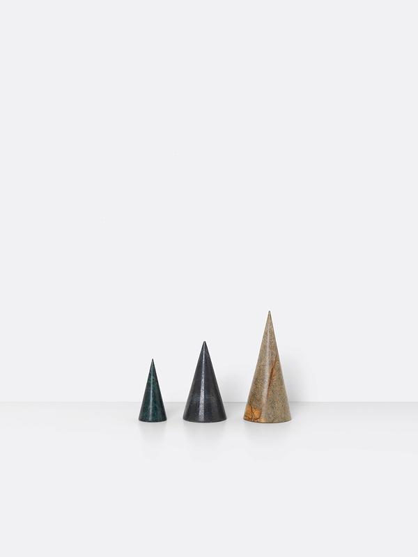 Ferm Living Marble Trees - Set of 3 