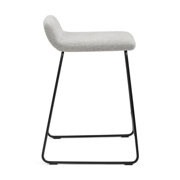 M.A.D. Lolli II Counter Stool Light Grey / Black 
