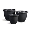 Napa Home & Garden Glazelite Garden Pots - Set of 3
