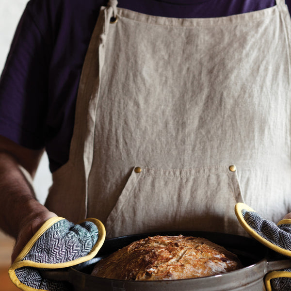 Sir Madam Linen Grand Apron