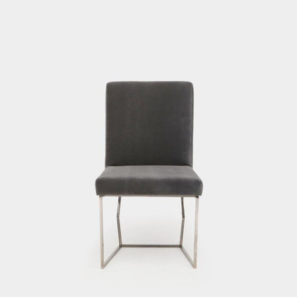 Artless C2 Dining Chair Hopsack Linen Matte Black 