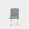 Artless C2 Dining Chair Heron Velvet Chrome 