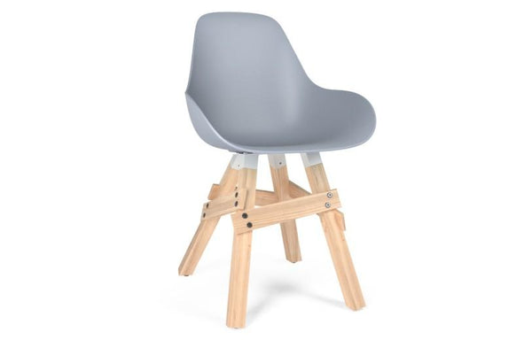 Kubikoff Icon Dimple Closed Chair White No Seat Pad 