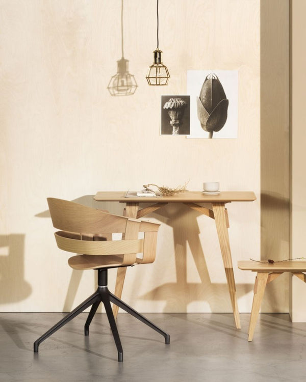 Design House Stockholm Wick Chair - Swivel Base