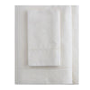 Huddleson Ivory Cotton Percale Fitted Sheet - Hemstitch