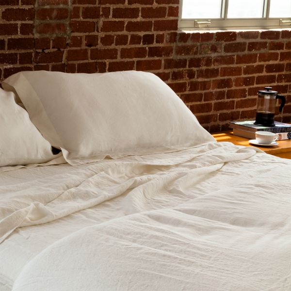 Huddleson Pure Italian Linen Sham - Set of 2