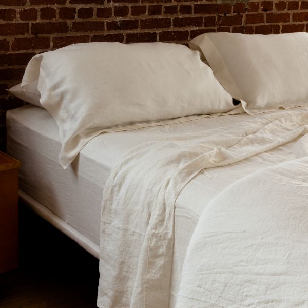 Huddleson Pure Italian Linen Sham - Set of 2