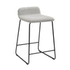 M.A.D. Lolli II Counter Stool Light Grey / Black 