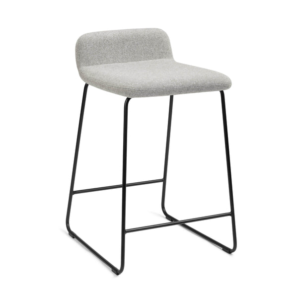 M.A.D. Lolli II Counter Stool Light Grey / Black 