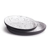 Napa Home & Garden Speckle Round Trays - Set of 2