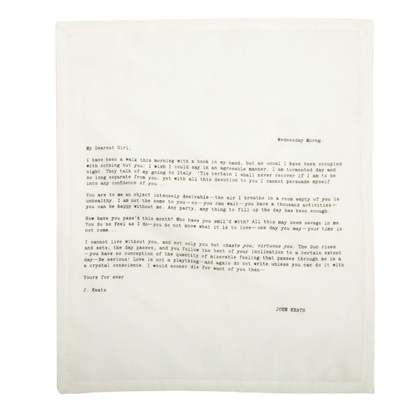 Sir Madam Love Letter Linen Napkin Ed. 1 Set 2 - Set of 4