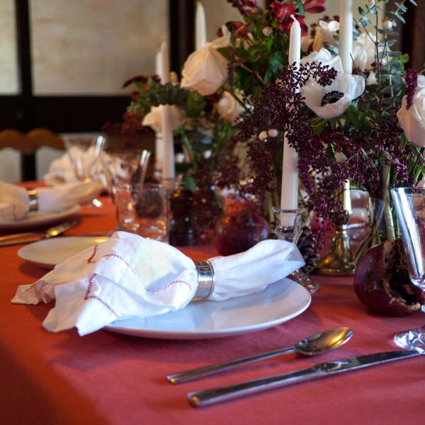 Huddleson Linen Tablecloth - Square