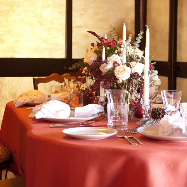 Huddleson Linen Tablecloth - Square