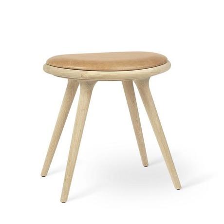 Mater Low Stool Beech - Dark Stained 