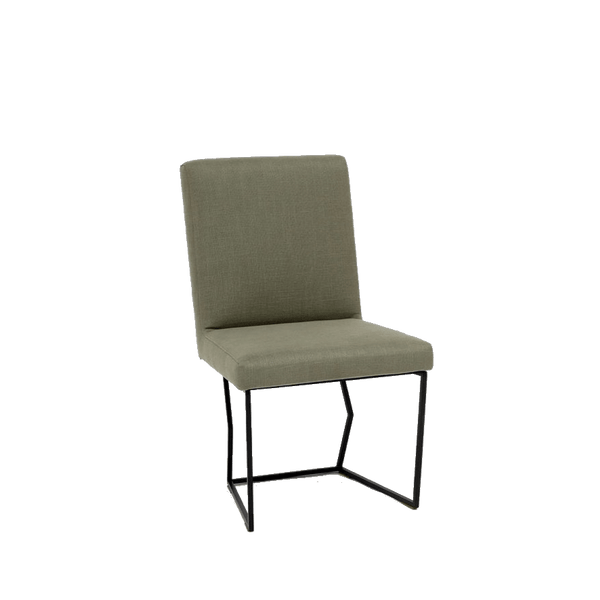 Artless C2 Dining Chair Hopsack Linen Matte Black 