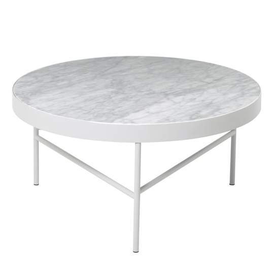 Ferm Living Marble Table - Large White 