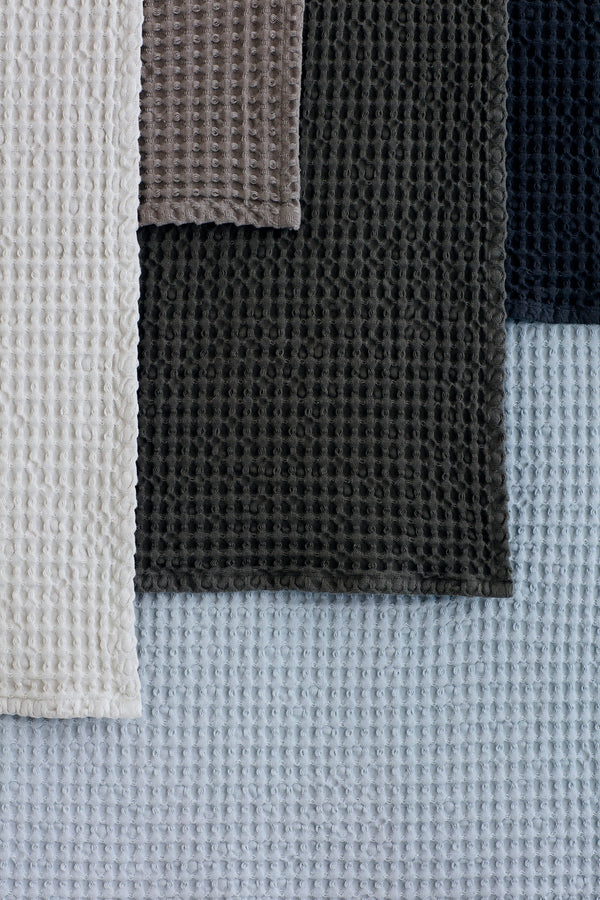 Blomus Caro Waffle Bathroom Washcloth - Set of 2
