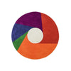 Max Bill Metrocs Wool Color Wheel Rug 