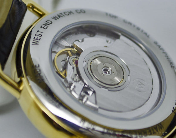 West End Watch Co. Sowar 1916 - Black Dial, Gold PVD Case 