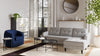 Moe's Belagio Sofa Bed w/ Chaise