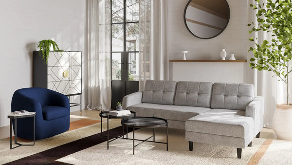 Moe's Belagio Sofa Bed w/ Chaise