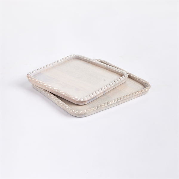 Napa Home & Garden Langley Square Trays - Set of 2
