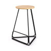 M.A.D. Delta Counter Stool Black / Natural Ash 