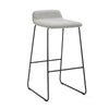 M.A.D. Lolli II Bar Stool Light Grey / Black 