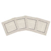 Huddleson Hemstitch Linen Cocktail Napkin - Set of 4