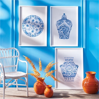 Napa Home & Garden Dynasty Prints - Set of 3