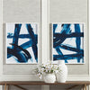 Napa Home & Garden Indigo Abstracts - Set of 2